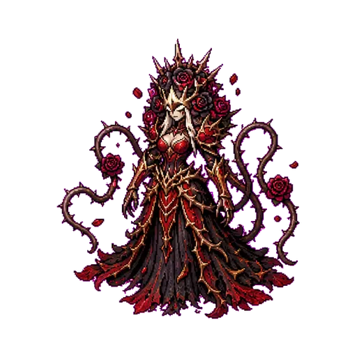 災厄女皇・黛菲 遊戲內造型